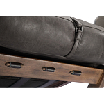 Кресло Duncan винтажная черная кожа варинант исполнения - 4 | Loft Concept в Челябинске