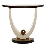 Консоль на полукруглой основе Stylish Pearl варинант исполнения - 2 | Loft Concept в Челябинске