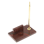 Подставка для телефона с ручкой из натурального камня креноид Natural Stone Stand варинант исполнения - 1 | Loft Concept в Челябинске