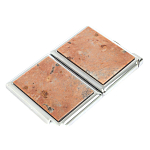 Портсигар с газовой зажигалкой из натурального камня Пегматит Stone Cigarettes Cases варинант исполнения - 5 | Loft Concept в Челябинске
