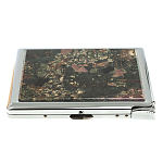 Портсигар на 10 сигарет с газовой зажигалкой из натурального камня Эвдиалит Stone Cigarettes Cases варинант исполнения - 5 | Loft Concept в Челябинске