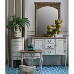 Комод в стиле прованс с ящиками и дверцами Rene Montmartre Provence Chest of Drawers варинант исполнения - 2 | Loft Concept в Челябинске