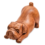 Статуэтка деревянная в виде собаки Puppy варинант исполнения - 1 | Loft Concept в Челябинске