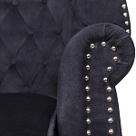 Кресло Charlie Armchair black velour варинант исполнения - 5 | Loft Concept в Челябинске