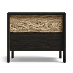 Тумба 2 ящика с подсветкой на рельефном фасаде Warm Industrial варинант исполнения - 1 | Loft Concept в Челябинске