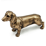 Статуэтка такса с реалистичными деталями и гладкой поверхностью Dachshund Style варинант исполнения - 1 | Loft Concept в Челябинске