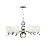 Люстра с матовыми конусными плафонами и декоративными элементами в форме шаров Hinkley варинант исполнения - 14 | Loft Concept в Челябинске