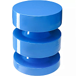 Столик приставной фигурный синий Curly Blue Table варинант исполнения - 1 | Loft Concept в Челябинске