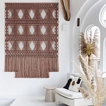 Панно Макраме коричневый цвет  варинант исполнения - 2 | Loft Concept в Челябинске