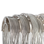 Люстра подвесная с металлическими цепочками и изогнутыми металлическими дугами 72 см Atlantis Chain варинант исполнения - 9 | Loft Concept в Челябинске