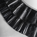 Зеркало в фактурной черной раме в современном стиле Black Maelstrom варинант исполнения - 4 | Loft Concept в Челябинске