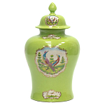 Фарфоровая ваза с крышкой Eden Garden варинант исполнения - 1 | Loft Concept в Челябинске