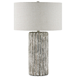 Настольная лампа с каркасом с состаренным эффектом Ancient Column варинант исполнения - 3 | Loft Concept в Челябинске