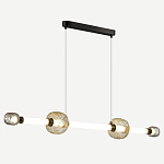 Светодиодный подвесной светильник Rovelly Black варинант исполнения - 2 | Loft Concept в Челябинске