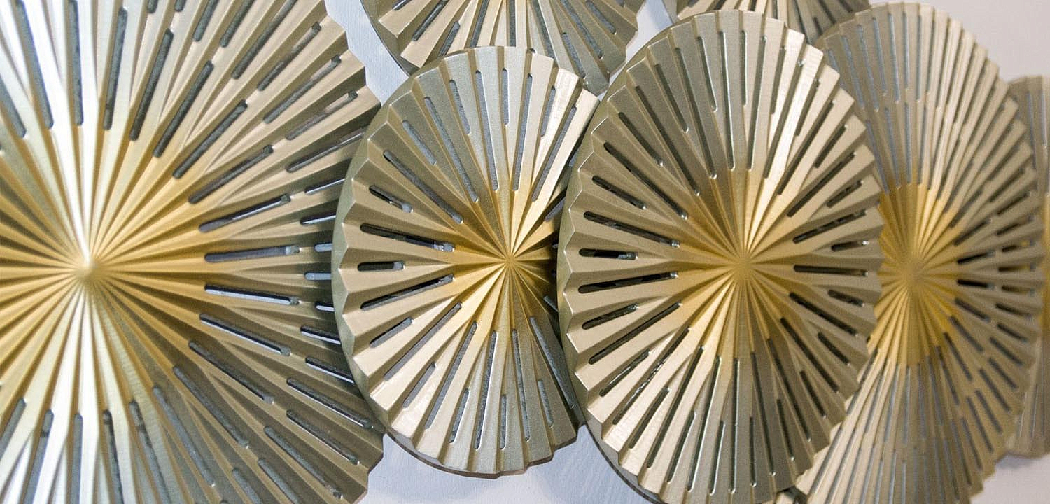 Арт-объект Apollo Gold and Silver Wall Plaque Disc gap 9 Арт-объект Apollo Gold and Silver Wall Plaque Disc gap 9 - Loft-Concept в Челябинске