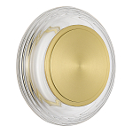 Бра круглое золото/прозрачный Plumpness LED 7 варинант исполнения - 2 | Loft Concept в Челябинске