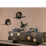 Дизайнерский комод с декором в виде круглых элементов на фасаде Matisse варинант исполнения - 4 | Loft Concept в Челябинске