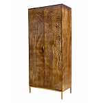 Распашной шкаф с фактурным фасадом Termite варинант исполнения - 2 | Loft Concept в Челябинске