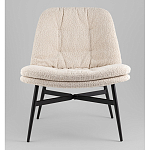 Кресло лаунж Tail молочный варинант исполнения - 4 | Loft Concept в Челябинске