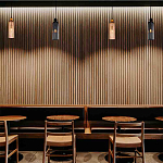 Подвесной светильник с рифленым стеклянным плафоном цилиндрической формы ARTICOLO варинант исполнения - 5 | Loft Concept в Челябинске