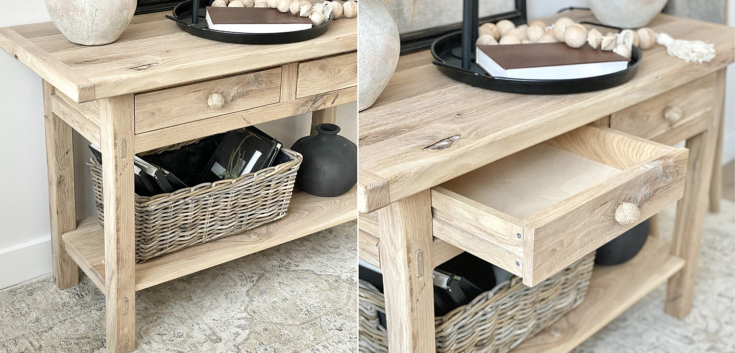 Консоль Reena Two Drawers Console Консоль Reena Two Drawers Console - Loft-Concept в Челябинске