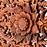 Панно из дерева квадратное Tracery Panel With Trees варинант исполнения - 2 | Loft Concept в Челябинске