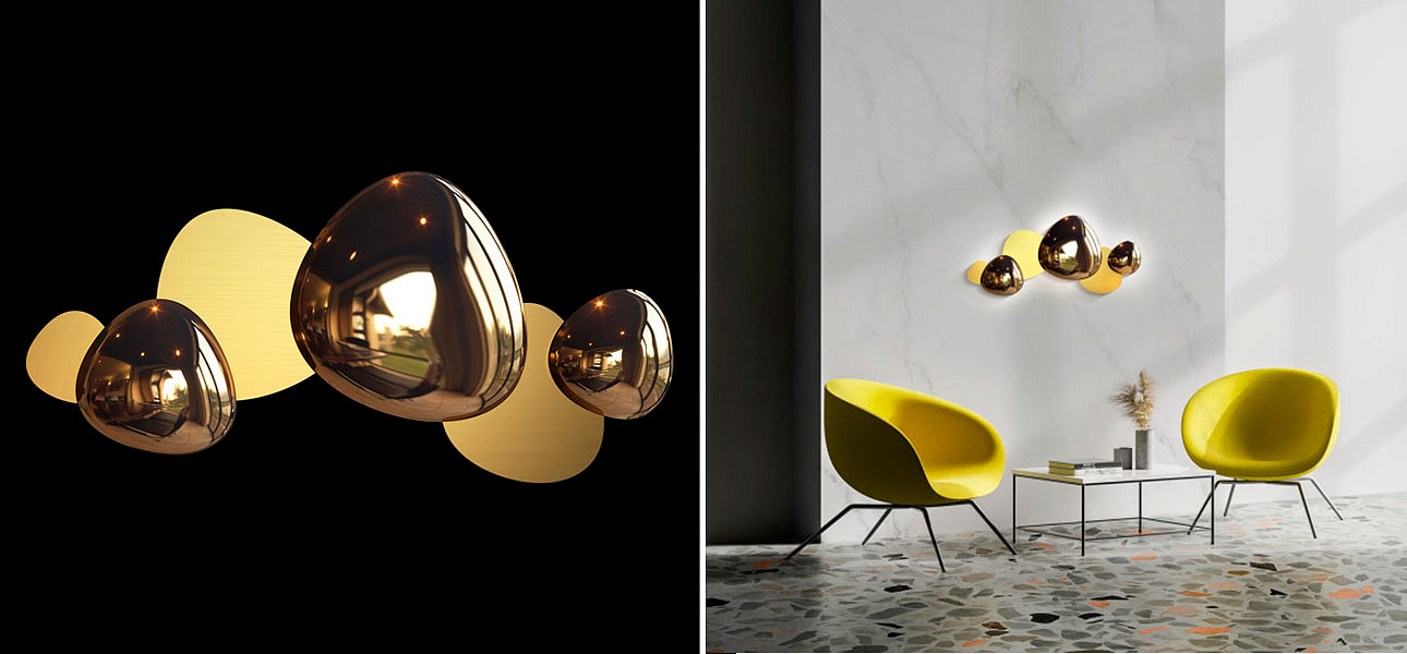 Бра Gold Matt & Gloss 2 Бра Gold Matt & Gloss 2 - Loft-Concept в Челябинске