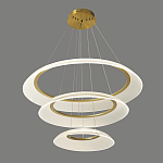 Люстра подвесная с 3-мя кольцевыми светодиодными лампами Catcher варинант исполнения - 1 | Loft Concept в Челябинске