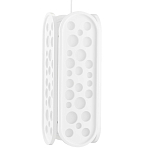 Подвесной светильник белый овальный White Holes варинант исполнения - 3 | Loft Concept в Челябинске