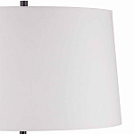 Торшер с основанием в виде стебля с листьями и тканевым абажуром Flowing Leaves варинант исполнения - 4 | Loft Concept в Челябинске