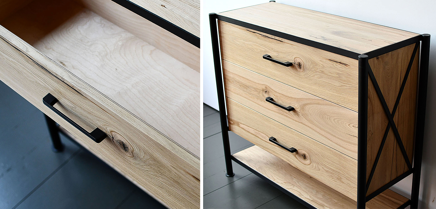 Комод в стиле лофт Terrence Industrial Metal Rust Chest of Drawers Комод в стиле лофт Terrence Industrial Metal Rust Chest of Drawers - Loft-Concept в Челябинске
