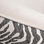 Кресло без подлокотников бежевое с принтом Macrocosm варинант исполнения - 3 | Loft Concept в Челябинске