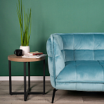 Стол журнальный круглый в стиле лофт Urban Style Space 2 варинант исполнения - 4 | Loft Concept в Челябинске