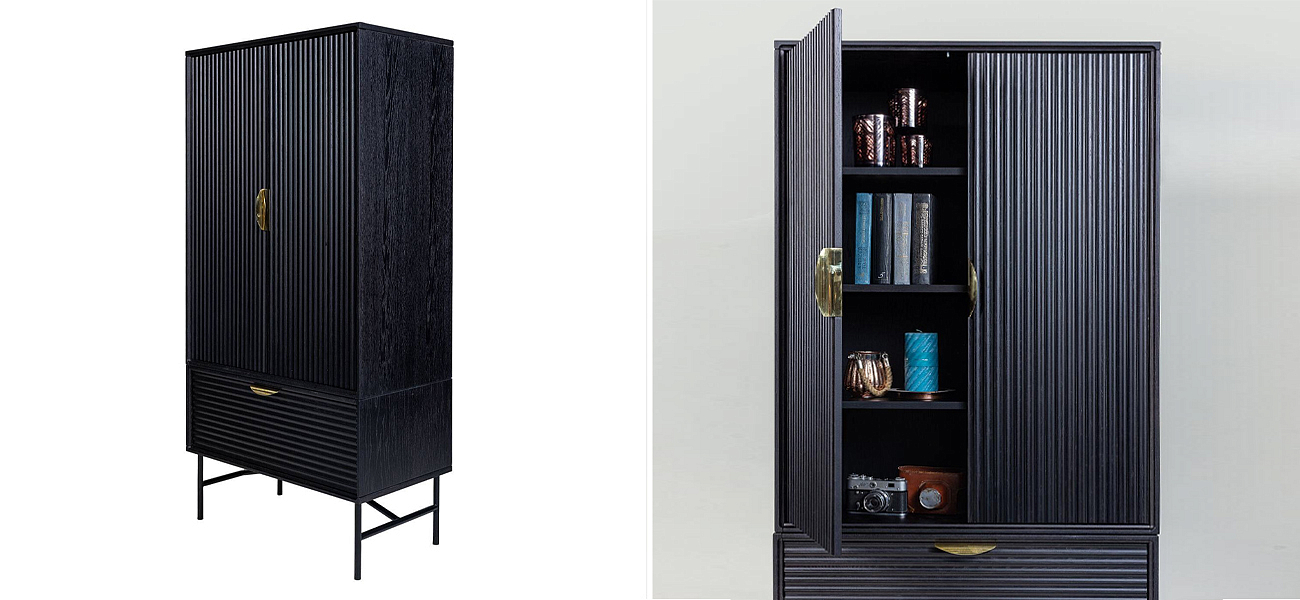 Шкаф Antique Order Черный Шкаф Antique Order Черный - Loft-Concept в Челябинске