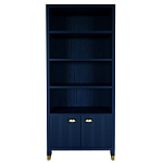 Книжный Стеллаж Elsa Dreams Blue с задней стенкой варинант исполнения - 6 | Loft Concept в Челябинске