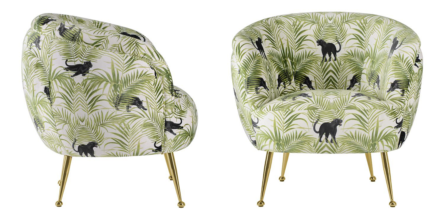 Кресло ARMCHAIR KELLIT Jungle Green Кресло ARMCHAIR KELLIT Jungle Green - Loft-Concept в Челябинске