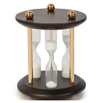 Часы круглые настольные Time Forward песочные варинант исполнения - 1 | Loft Concept в Челябинске