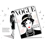 Megan Hess. Coco Chanel: The Illustrated World of a Fashion Icon варинант исполнения - 2 | Loft Concept в Челябинске