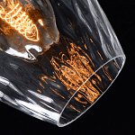 Подвесной светильник со стеклянном плафоном в форме бокала Kaleido варинант исполнения - 42 | Loft Concept в Челябинске