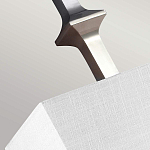 Бра с прямоугольным тканевым абажуром белого цвета Feiss варинант исполнения - 3 | Loft Concept в Челябинске