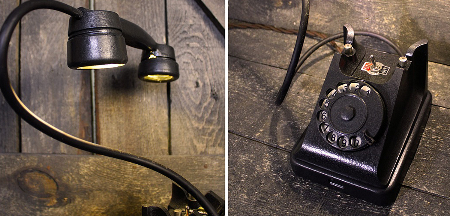 Настольная лампа Soviet Telephone I Настольная лампа Soviet Telephone I - Loft-Concept в Челябинске