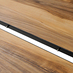 Стол обеденный раздвижной с прямоугольной столешницей на четырех черных ножках Blair варинант исполнения - 8 | Loft Concept в Челябинске