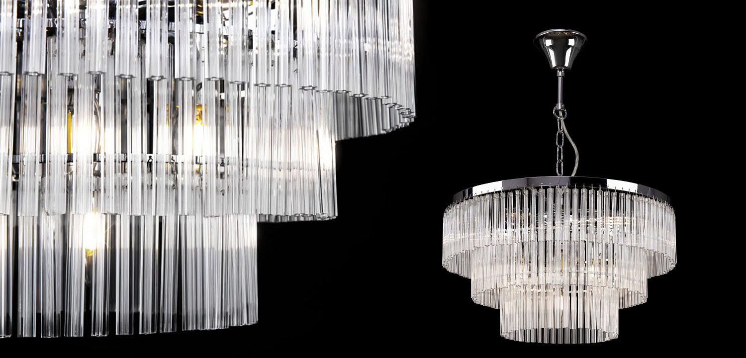 Люстра Olimpa Chandelier chrome 47 Люстра Olimpa Chandelier chrome 47 - Loft-Concept в Челябинске