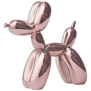 Статуэтка Jeff Koons Balloon Dog Chrome Pink