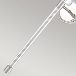 Бра с белым абажуром в форме конуса и прозрачным декоративным кольцом Quoizel варинант исполнения - 7 | Loft Concept в Челябинске