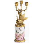 Фарфоровый подсвечник Лебедь с ангелом Asse варинант исполнения - 3 | Loft Concept в Челябинске