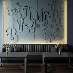 Барельеф ORCHESTRA варинант исполнения - 1 | Loft Concept в Челябинске