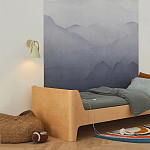 Корзина синяя Elewisa Wicker Basket варинант исполнения - 6 | Loft Concept в Челябинске