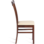 Стул деревянный с узором ручной работы Espresso варинант исполнения - 4 | Loft Concept в Челябинске