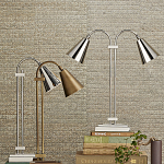 Настольная лампа c двумя поворотными плафонами TwoDirections варинант исполнения - 5 | Loft Concept в Челябинске